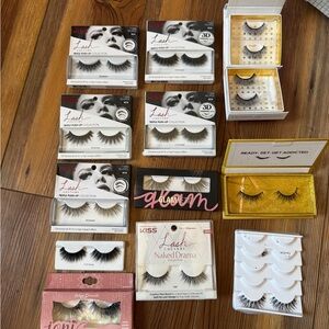 Kiss Lash Couture Triple Push-Up False Eyelashes - Black